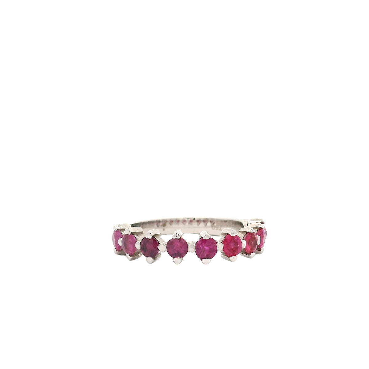 Elegant Ruby Band Ring