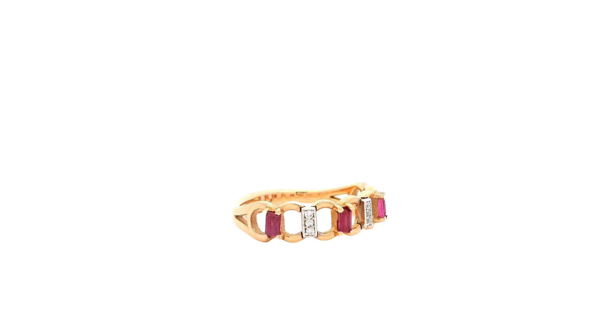 Elegant Ruby and Diamond Ring - Image 3