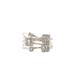 Elegant Diamond Stackable Rings