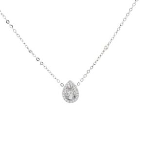 Elegant Silver Pendant Necklace