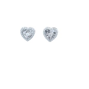 Elegant Heart-Shaped Earrings