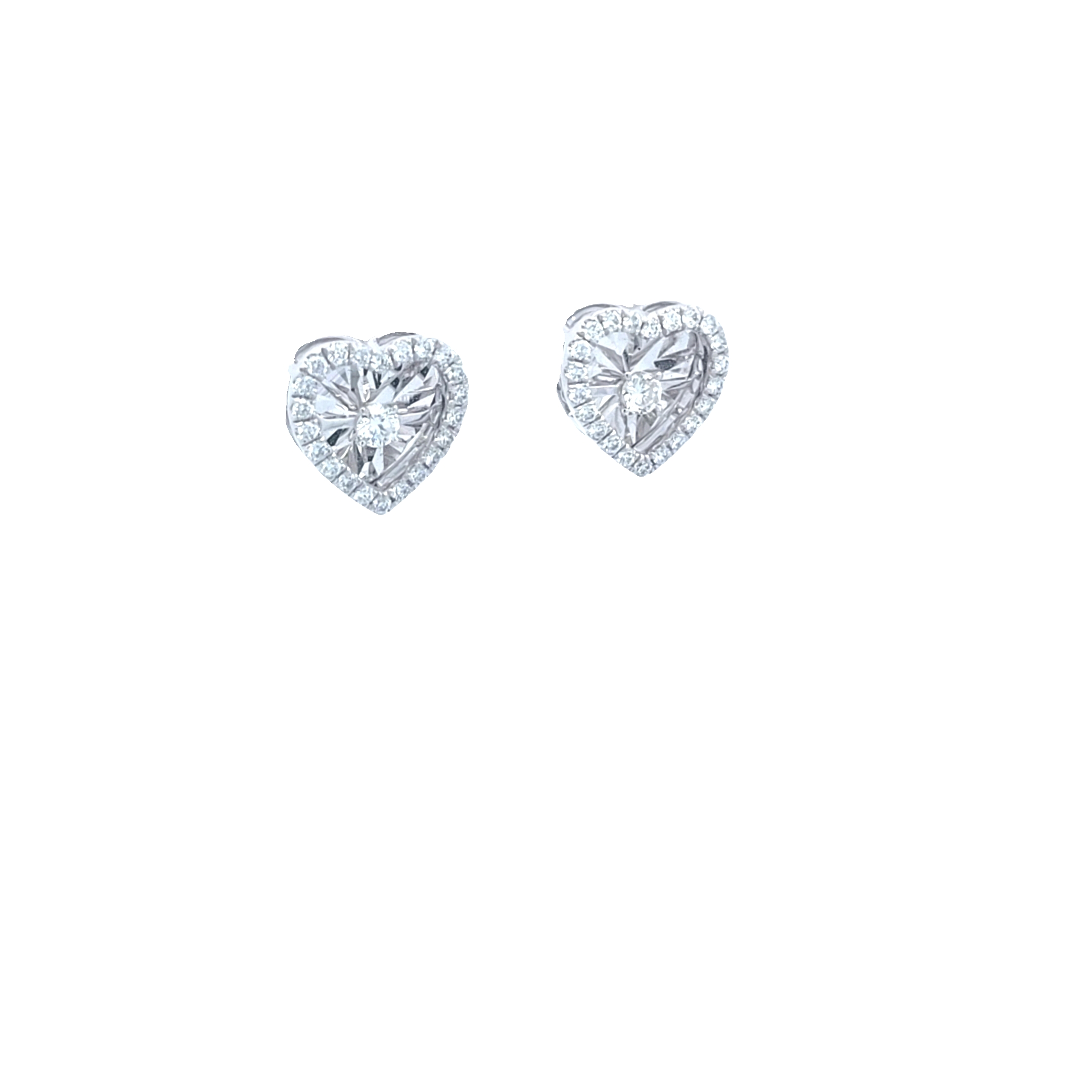 Elegant Heart-Shaped Earrings - Image 3