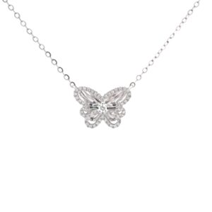 Elegant Butterfly Pendant Necklace