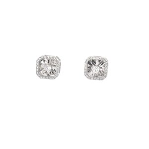 Elegant Diamond Stud Earrings