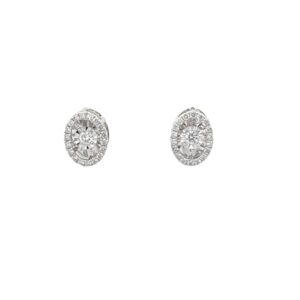 Elegant Diamond Stud Earrings